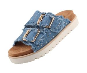 MUSTANG 1461-708, Ciabatte Donna, Blu Jeans, 37 EU