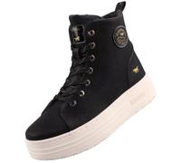 MUSTANG 1497-601, Scarpe da Ginnastica Donna, Nero, 40 EU