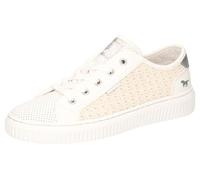 MUSTANG 1516-302, Scarpe Basse con Lacci Donna, Bianco, 38 EU