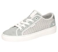 MUSTANG 1516-302, Scarpe Basse con Lacci Donna, Blu Pastello, 39 EU