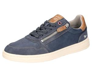 MUSTANG 4204-304, Scarpe Basse con Lacci Uomo, Blu Scuro, 44 EU