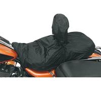 MUSTANG 77599 RAIN COVER FOR 2UP SEAT AND WITH DRIVER BACKREST - BLACK