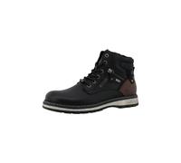 MUSTANG Boots stringati 'Mariko' marrone scuro / nero Uomo MUSTANG 42