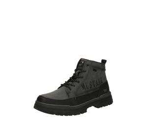 MUSTANG Boots stringati 'Peppin' grigio scuro / nero Uomo MUSTANG 44
