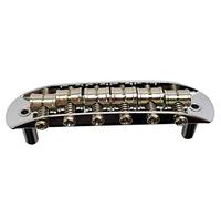 Mustang Bridge con grandi selle, adatto anche per Fender Jaguar o Jazzmaster, cromato
