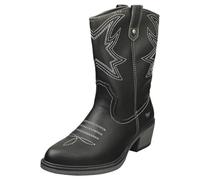 Mustang Donna 1478-503 Western Booty, Nero, 36 EU