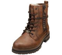 Mustang Donna Classic Trainers Marrone con Zip Laterale Tacco Basso - 39 EU