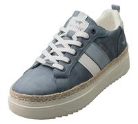 Mustang Donna Sneakers Basse Jeans Blu Fashion Trainers - 39 EU