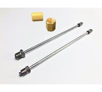 MUSTANG / Ford Inossidabile Tubo Freno Adattatori & Sindacati 1/2-20, 7/16-24