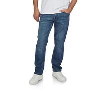 MUSTANG Jeans da uomo Stretch a lunghezza intera Straight Fit Washington in denim blu nero 30 31 32 33 34 36 38 40 42 44, 32W x 34L