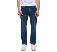 Mustang Jeans Da Uomo TRAMPER STRAIGHT Fit Dritto Blu - Denim Blu Medio W30-W52