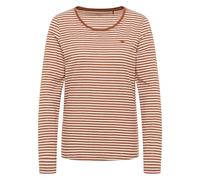 MUSTANG Maglietta a Maniche Lunghe da Donna Elly - Regular Fit - XS S M L XL Bianco Nero, Classic Stripe 12689, L