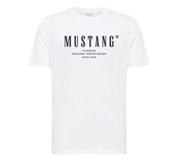 MUSTANG Maglietta 'Alex' bianco Uomo - Abbigliamento - Taglie comode - Maglie e T-shirt MUSTANG M