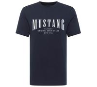 MUSTANG Maglietta 'Alex' blu scuro Uomo - Abbigliamento - Taglie comode - Maglie e T-shirt MUSTANG M