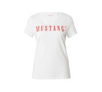 MUSTANG Maglietta 'Alma' rosso sangue / bianco Donna MUSTANG S rosso sangue / bianco