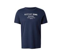 MUSTANG Maglietta 'Austin' navy / bianco Uomo MUSTANG L