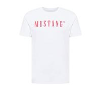 MUSTANG Alex C Logo Tee Maglietta, Bianco (General White 2045), 3XL Uomo