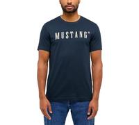 MUSTANG Maglietta 'Austin' navy / offwhite, Taglia M
