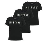 MUSTANG Maglietta nero / bianco Donna MUSTANG S