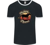 Mustang Mama Equestrian Horse Mothers Day Uomo Ringer T-Shirt FotL