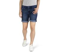 MUSTANG Pantaloncini da donna, bermuda corti, in jeans, vestibilità normale, in denim elasticizzato, cotone, blu, w25 w26 w27 w28 w29 w30 w31 w32 w33 w34, Medium Dark (782), 28W
