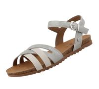 MUSTANG Sandali classici da donna, sandali da donna, argento, 42 EU