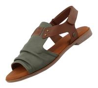 MUSTANG Sandali classici da donna, sandali da donna, salvia, 36 EU