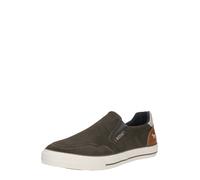 MUSTANG Scarpa slip-on cognac / color fango / bianco Uomo MUSTANG 43 cognac / color fango / bianco