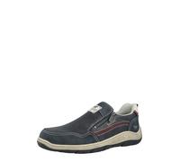 MUSTANG Scarpa slip-on marino / blu chiaro / rosso / bianco Uomo MUSTANG 42