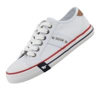 MUSTANG Scarpe basse da donna basse, Bianco 00002, 37 EU