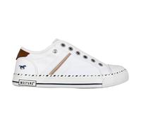 MUSTANG Scarpe basse da donna basse, bianco, 40 EU