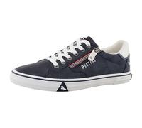 MUSTANG Scarpe basse da ginnastica da uomo, Blu 00003, 43 EU