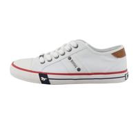 MUSTANG Scarpe con Lacci per Uomo 26M0151005, Numero:44 EU, Colore:Bianco