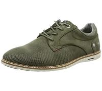 MUSTANG Scarpe con Lacci per Uomo 4150-310, Numero:43 EU, Colore:Verde