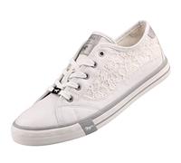 MUSTANG Scarpe Stringate da Donna 1272-307, Numero:41 EU, Colore:Bianco