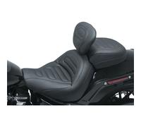 Mustang Sedile Del Passeggero Pillion Touring Vintage Smooth Harley Davidson Softail