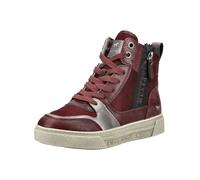 MUSTANG Sneaker alta rosso scuro / argento Donna MUSTANG 39