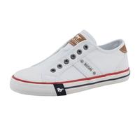 MUSTANG Scarpe basse da donna basse, bianco, 36 EU