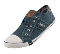 MUSTANG Sneaker da donna in tela, blu-verde, EU 45