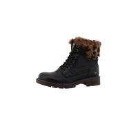 MUSTANG Stivaletto stringato 'Bienke' terra d'ombra / nero Donna - PROMO - Scarpe - Stivaletti - Stivaletti stringati MUSTANG 36