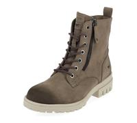 MUSTANG Stivaletto stringato cachi / bianco Donna MUSTANG 38 cachi / bianco