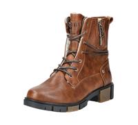 MUSTANG Stivaletto stringato castano / nero Donna MUSTANG 36 castano / nero