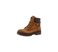 MUSTANG Stivaletto stringato cioccolato / terra d'ombra / nero Donna MUSTANG 40