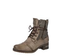 MUSTANG Stivaletto stringato talpa / nero Donna MUSTANG 40 talpa / nero