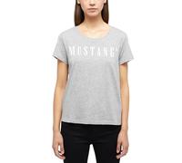 Mustang Style Alma T-Shirt, Mid Grey mélange 4140, M Donna
