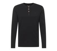 MUSTANG Style Arminto Maglietta a Maniche Lunghe Senza Collo, Nero 4142, XL Uomo