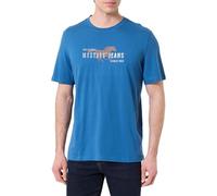 MUSTANG Style Austin T-Shirt, Dark Blue 5232, XXL Uomo