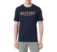 MUSTANG Style Austin T-Shirt, Dark Sapphire 4136, L Uomo