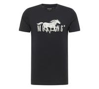 MUSTANG Style Austin T-Shirt, Jet Black 4188, 3XL Uomo
