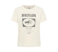 MUSTANG Style Rosewood T-Shirt, Whisper White 2013, XL Donna